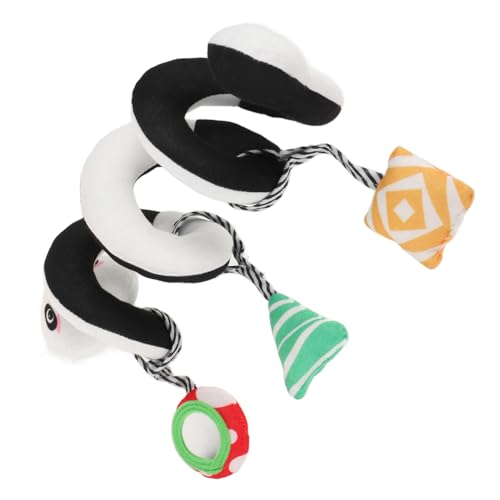 ORFOFE Plüsch Panda Spiral Hängespielzeug Jahre Beruhigendes Autositz mit Vielseitiger Befestigung für Kinderwagen und Kinderbett Fördert Visuelle Entwicklung und Entspannung ORFOFE Plüsch Panda Spiral Hängespielzeug Jahre Beruhigendes Autositz mit Vielseitiger Befestigung für Kinderwagen und Kinderbett Fördert Visuelle Entwicklung und Entspannung von ORFOFE