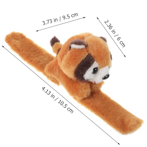 ORFOFE Plüsch Schnapparmband Armband Kuscheliges Waschbär Motiv Leicht Tragbar Hautfreundlich Kinderarmband Geschenk Mädchen Jungen Party ORFOFE Plüsch Schnapparmband Armband Kuscheliges Waschbär Motiv Leicht Tragbar Hautfreundlich Kinderarmband Geschenk Mädchen Jungen Party von ORFOFE
