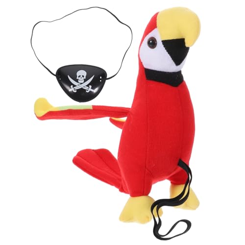 ORFOFE Plüsch Schulter Piratenkostüm Zubehör Halloween Cosplay Party Tierkostüm Vogel Stofftier Karneval Verkleidung ORFOFE Plüsch Schulter Piratenkostüm Zubehör Halloween Cosplay Party Tierkostüm Vogel Stofftier Karneval Verkleidung von ORFOFE