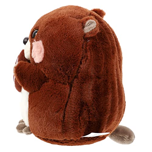 ORFOFE Plüsch Tier Hamster Kuscheltier Brauner Stofftier Groundhogs Puppe Weiches für Mädchen Schlafkissen Deko ORFOFE Plüsch Tier Hamster Kuscheltier Brauner Stofftier Groundhogs Puppe Weiches für Mädchen Schlafkissen Deko von ORFOFE