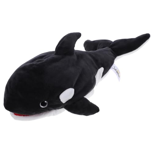 ORFOFE Plüsch Wal Handpuppe aus Leichtem Baumwollmaterial Interaktive Handpuppe zum Geschichtenerzählen und Geeignet für Tragbares Meerestier für Drinnen und Draußen ORFOFE Plüsch Wal Handpuppe aus Leichtem Baumwollmaterial Interaktive Handpuppe zum Geschichtenerzählen und Geeignet für Tragbares Meerestier für Drinnen und Draußen von ORFOFE