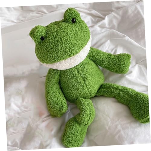 ORFOFE Plüschfrosch Kuscheltier Sofa Deko Stofftier Cartoon Frosch Puppe Nicht Fusselnd Schlaf ORFOFE Plüschfrosch Kuscheltier Sofa Deko Stofftier Cartoon Frosch Puppe Nicht Fusselnd Schlaf von ORFOFE