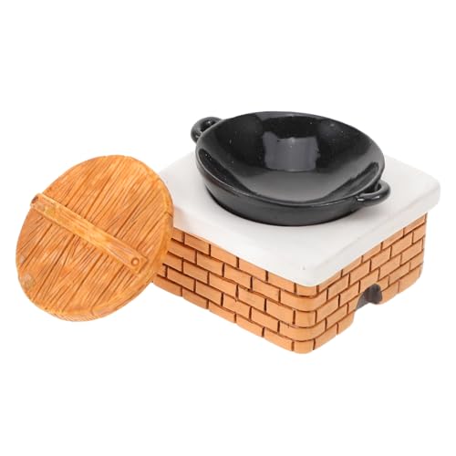 ORFOFE Puppenhaus Miniatur Herd mit Realistische Kleine Küchendekoration für Puppenhaus Szenen Detailgetreues Teiliges Modellspielzeug für Kreatives Rollenspiel ORFOFE Puppenhaus Miniatur Herd mit Realistische Kleine Küchendekoration für Puppenhaus Szenen Detailgetreues Teiliges Modellspielzeug für Kreatives Rollenspiel von ORFOFE