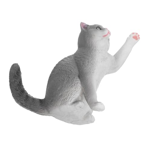 ORFOFE Realistisches British Shorthair Katzenmodell Kleine Dekofigur Kätzchen Ornament für Sammler Katzenliebhaber Geschenkidee Dekoration ORFOFE Realistisches British Shorthair Katzenmodell Kleine Dekofigur Kätzchen Ornament für Sammler Katzenliebhaber Geschenkidee Dekoration von ORFOFE