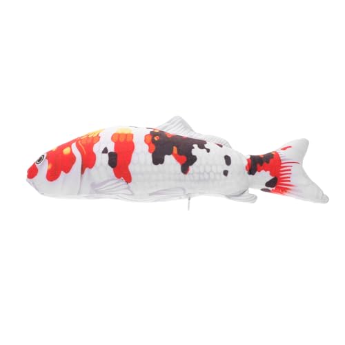 ORFOFE Realistisches Koi Fisch Plüschkissen Weiches Kuscheltier für Farbige Muster zur Kognitiven Entwicklung Niedliches Geschenk und Wohnaccessoire ORFOFE Realistisches Koi Fisch Plüschkissen Weiches Kuscheltier für Farbige Muster zur Kognitiven Entwicklung Niedliches Geschenk und Wohnaccessoire von ORFOFE