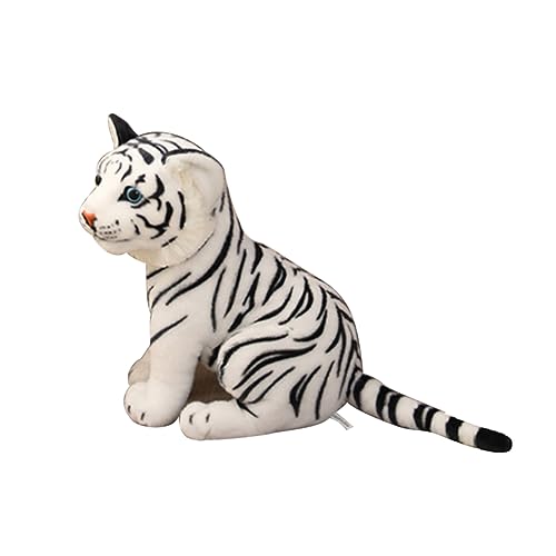 ORFOFE Realistisches Tiger Plüschtier Weiß Weiches Kuscheltier für Kissen mit Feinen Details und Strapazierfähigem ORFOFE Realistisches Tiger Plüschtier Weiß Weiches Kuscheltier für Kissen mit Feinen Details und Strapazierfähigem von ORFOFE