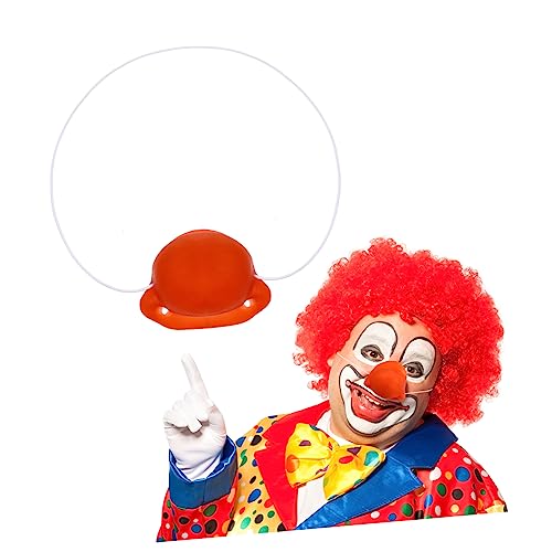 ORFOFE Rote Clownsnase Als Requisite Hupende Nase Für Halloween Maskerade Kostümparty Karneval Weihnachten Ostern Silvester Foto-requisiten von ORFOFE