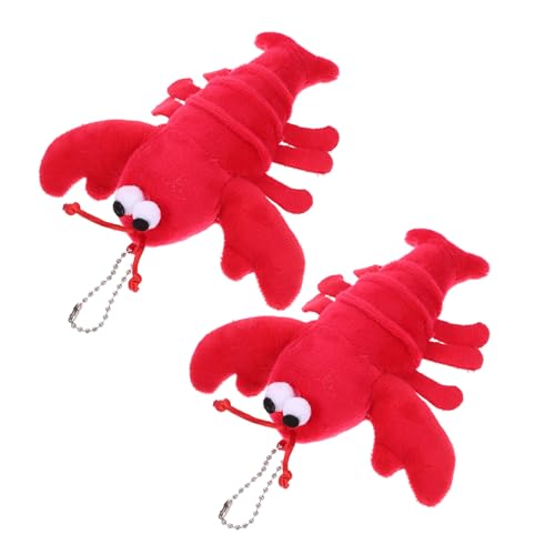 ORFOFE Rotes Plüsch Flusskrebs Anhänger Kuscheliges Insekt Plüschtier Tasche Dekoration Schlüsselanhänger für Auto Wohnzimmer Party Zubehör ORFOFE Rotes Plüsch Flusskrebs Anhänger Kuscheliges Insekt Plüschtier Tasche Dekoration Schlüsselanhänger für Auto Wohnzimmer Party Zubehör von ORFOFE