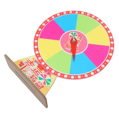 ORFOFE Roulette-lotteriespiel Spielrad Roulette-Rad Preisrad Für Party Lehraktivitäten Prop Tisch-preisrad Puzzle-gewinnrad Bodenrad Glücksspiel Spielzeug Tisch-spinnerrad Tischrad Schaum von ORFOFE