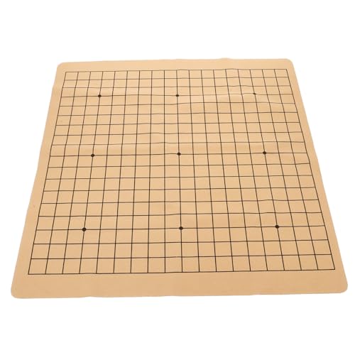 ORFOFE Chinesisches Schach Doppelseitiges Schachbrett-Set Marmor-Schachbrett Tragbares Faltbares Design Brettspielzubehör Für Go-schachspiel-zubehör von ORFOFE