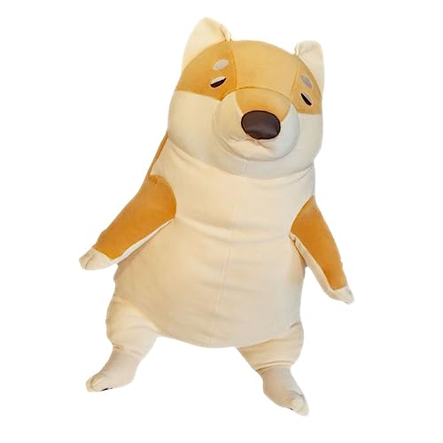 ORFOFE Shiba Inu-Puppe Hundepuppe Süßes Kuscheltier Kuscheltiere Für Kinder Spielzeug Schöne Puppenverzierung Stofftierpuppe Plüsch von ORFOFE