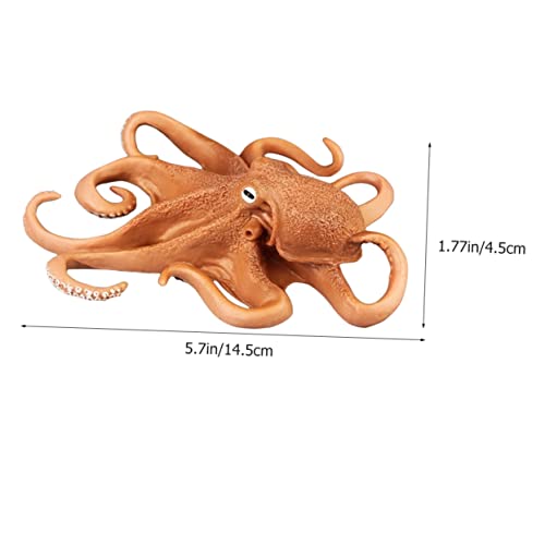 ORFOFE Simulation Octopus Modell aus Dekorative Tischfigur Detailgetreue Meerestier Dekoration Kleines Ornament für Zuhause Büro und Fotoshooting ORFOFE Simulation Octopus Modell aus Dekorative Tischfigur Detailgetreue Meerestier Dekoration Kleines Ornament für Zuhause Büro und Fotoshooting von ORFOFE
