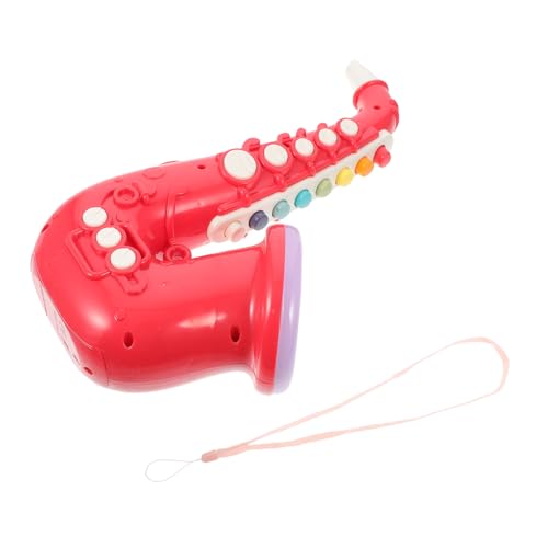ORFOFE Simulation Saxophon Spielzeug für Kinder Tragbares Musikinstrument aus Kunststoff Imitations Saxophon Musikspielzeug für Früherziehung Bunte Designs für Kreative ORFOFE Simulation Saxophon Spielzeug für Kinder Tragbares Musikinstrument aus Kunststoff Imitations Saxophon Musikspielzeug für Früherziehung Bunte Designs für Kreative von ORFOFE