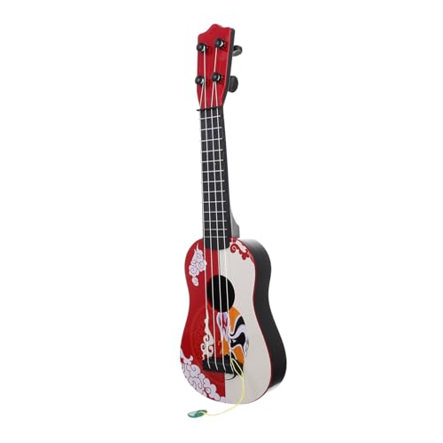 ORFOFE Simulations-Ukulele Lernspielzeug Für Kinder Mini-Ukulele Kinder-Ukulele-Spielzeug Musikinstrumente Für Kinder Kinderspielzeug Für Mädchen Imitiertes Gitarrenspiel Abs von ORFOFE