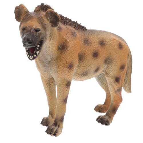 ORFOFE Simuliertes Hyänenmodell aus Kunststoff Kleines Detailreiches Wildtier Pädagogisches Desktop hyänenornament zur Dekoration und Kognitiven ORFOFE Simuliertes Hyänenmodell aus Kunststoff Kleines Detailreiches Wildtier Pädagogisches Desktop hyänenornament zur Dekoration und Kognitiven von ORFOFE