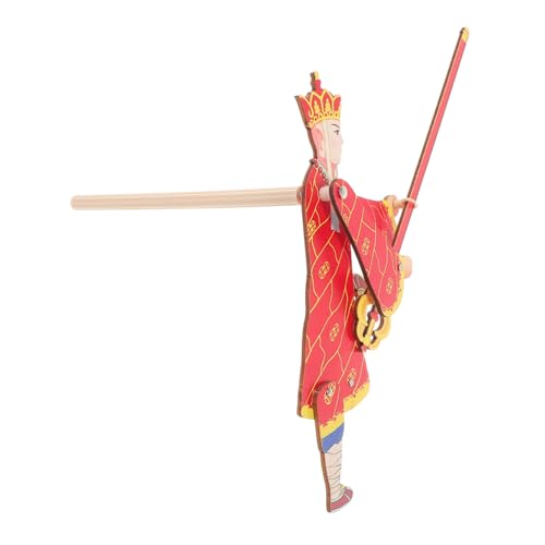 ORFOFE Chinesisches Schattenpuppen-spielset Holzpuppenspielzeug Für Jungen Und Mädchen Handpuppen-Requisiten von ORFOFE