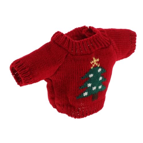 ORFOFE Spielzeugbär Pullover Mini Puppenkleidung Schöne Puppenkleidung Puppenkostüm Zarte Puppenkleidung Stofftierkleidung Bezauberndes Bärendekor Wiederverwendbare von ORFOFE