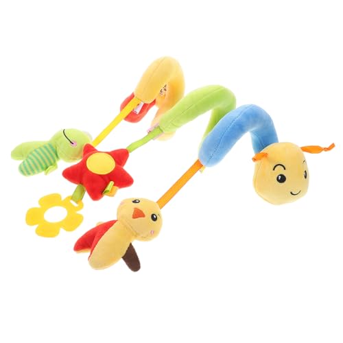 ORFOFE Spiralförmiges Kinderwagen und Babybett aus Weichem Stoff mit Beruhigenden Tags Waschbar Fördert Sensorische Entwicklung und Bietet Sichere Angenehme und Tastmöglichkeiten ORFOFE Spiralförmiges Kinderwagen und Babybett aus Weichem Stoff mit Beruhigenden Tags Waschbar Fördert Sensorische Entwicklung und Bietet Sichere Angenehme und Tastmöglichkeiten von ORFOFE