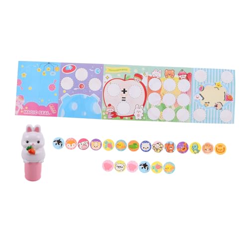 ORFOFE Stempelset Cartoon Motiv Wasserdichtes DIY Bastelspielzeug für Jungen und Mädchen Handliches Aufkleber Stempelspiel Kreativität und Feinmotorik Lernspielzeug ORFOFE Stempelset Cartoon Motiv Wasserdichtes DIY Bastelspielzeug für Jungen und Mädchen Handliches Aufkleber Stempelspiel Kreativität und Feinmotorik Lernspielzeug von ORFOFE