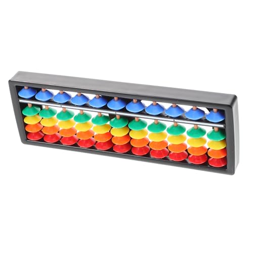 ORFOFE Stufiger Bunter Kunststoff Rechenrahmen mit Perlen Je Reihe für Leichtes und Tragbares Rechenhilfsmittel zur Mentaler Arithmetik Präzise Verarbeitung für Schule und Zuhause ORFOFE Stufiger Bunter Kunststoff Rechenrahmen mit Perlen Je Reihe für Leichtes und Tragbares Rechenhilfsmittel zur Mentaler Arithmetik Präzise Verarbeitung für Schule und Zuhause von ORFOFE