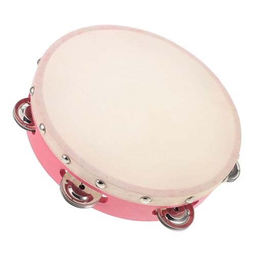 ORFOFE Tamburin Handtrommel aus Holz mit Natürlichem Schafspelz Kindgerechtes Percussion Instrument für Musikförderung Rhythmusentwicklung und Partyspaß ORFOFE Tamburin Handtrommel aus Holz mit Natürlichem Schafspelz Kindgerechtes Percussion Instrument für Musikförderung Rhythmusentwicklung und Partyspaß von ORFOFE