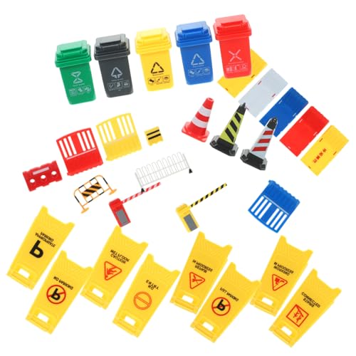 ORFOFE Teiliges Farbenfrohe Miniatur Verkehrsbarrieren Pädagogisches Verkehrsschild Simulationsspielzeug für Leicht Transportierbar für Schulunterricht und Rollenspiele ORFOFE Teiliges Farbenfrohe Miniatur Verkehrsbarrieren Pädagogisches Verkehrsschild Simulationsspielzeug für Leicht Transportierbar für Schulunterricht und Rollenspiele von ORFOFE