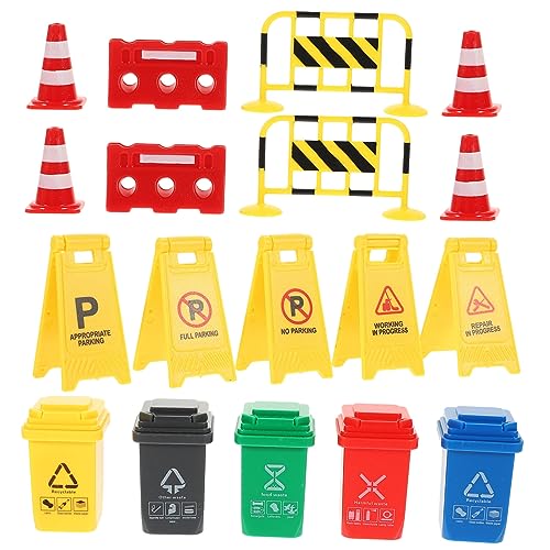 ORFOFE Teiliges Miniatur Verkehrszeichen aus Langlebigem Kunststoff Realistische Bunte Straßenschilder und Absperrungen Pädagogisches Lernspielzeug für Verkehrssicherheit und Kreativität ORFOFE Teiliges Miniatur Verkehrszeichen aus Langlebigem Kunststoff Realistische Bunte Straßenschilder und Absperrungen Pädagogisches Lernspielzeug für Verkehrssicherheit und Kreativität von ORFOFE
