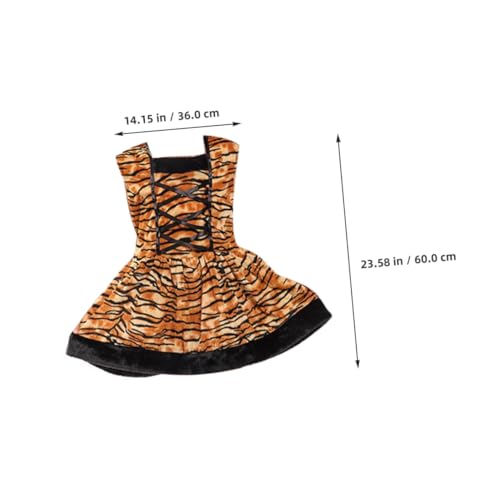 ORFOFE Tiger Cosplay Kostüm für Mädchen Xl Realistisches Dschungel Kostüm Bequemes Theater Rollenspiel Outfit Langlebiges Material für Alter von Jahren ORFOFE Tiger Cosplay Kostüm für Mädchen Xl Realistisches Dschungel Kostüm Bequemes Theater Rollenspiel Outfit Langlebiges Material für Alter von Jahren von ORFOFE