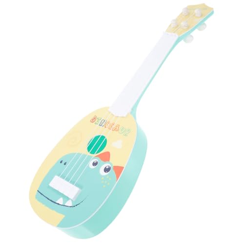 ORFOFE Ukulele Kleine Gitarre mit Buntem Dinosaurier Design Musikalisches Lernspielzeug für Kleinkinder Jungen Mädchen Fördert Musiktalent und Kreative Entwicklung ORFOFE Ukulele Kleine Gitarre mit Buntem Dinosaurier Design Musikalisches Lernspielzeug für Kleinkinder Jungen Mädchen Fördert Musiktalent und Kreative Entwicklung von ORFOFE