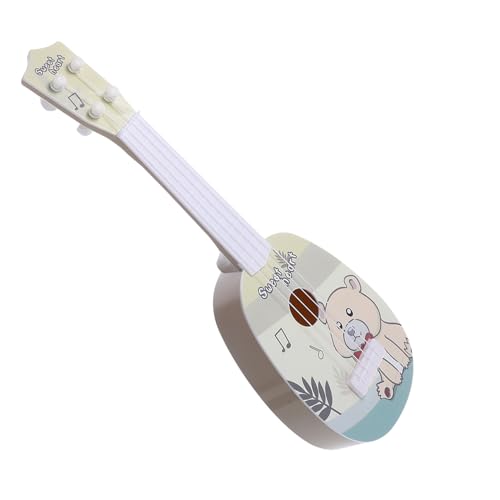 ORFOFE Ukulele für Kinder kinderinstrumente Kinder musikinstrumente Spielzeuggitarre für Kinder Mini-Gitarren-Spielzeug Musikinstrumentenmodell Mini-Ukulele Anfängerinstrument Plastik von ORFOFE