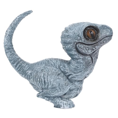 ORFOFE Velociraptor-Spielzeug Kinder Dinosaurier Dekoration Dinosaurier-Figur-Dekor Spielzeuge saurier Spielzeug Dinosaur Toys Kleinkind Dinosaurier Kinder-Dinosaurier-Ornament Harz von ORFOFE