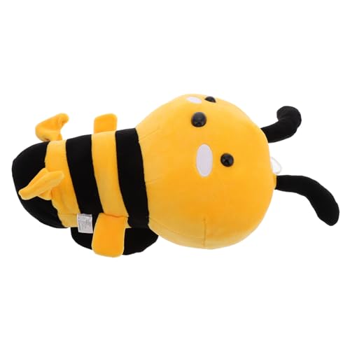 ORFOFE Weiches Bienen Kuscheltier Plüsch Puppe Weicher Stofftier für Jungen Mädchen Geburtstag Geschenk Kuschelkissen Dekoration ORFOFE Weiches Bienen Kuscheltier Plüsch Puppe Weicher Stofftier für Jungen Mädchen Geburtstag Geschenk Kuschelkissen Dekoration von ORFOFE