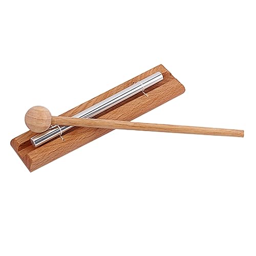 ORFOFE Xylophon-Schlagzeug kinderinstrumente Kinder musikinstrumente aluflexrohr sicherheitsleine für Kinder musikspielzeug Glockenspiel Kinderspielzeug Kinder Schlagzeug 1-Ton-Gong Brown von ORFOFE