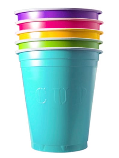 Amerikanische Becher bunt 53cl von ORIGINAL CUP