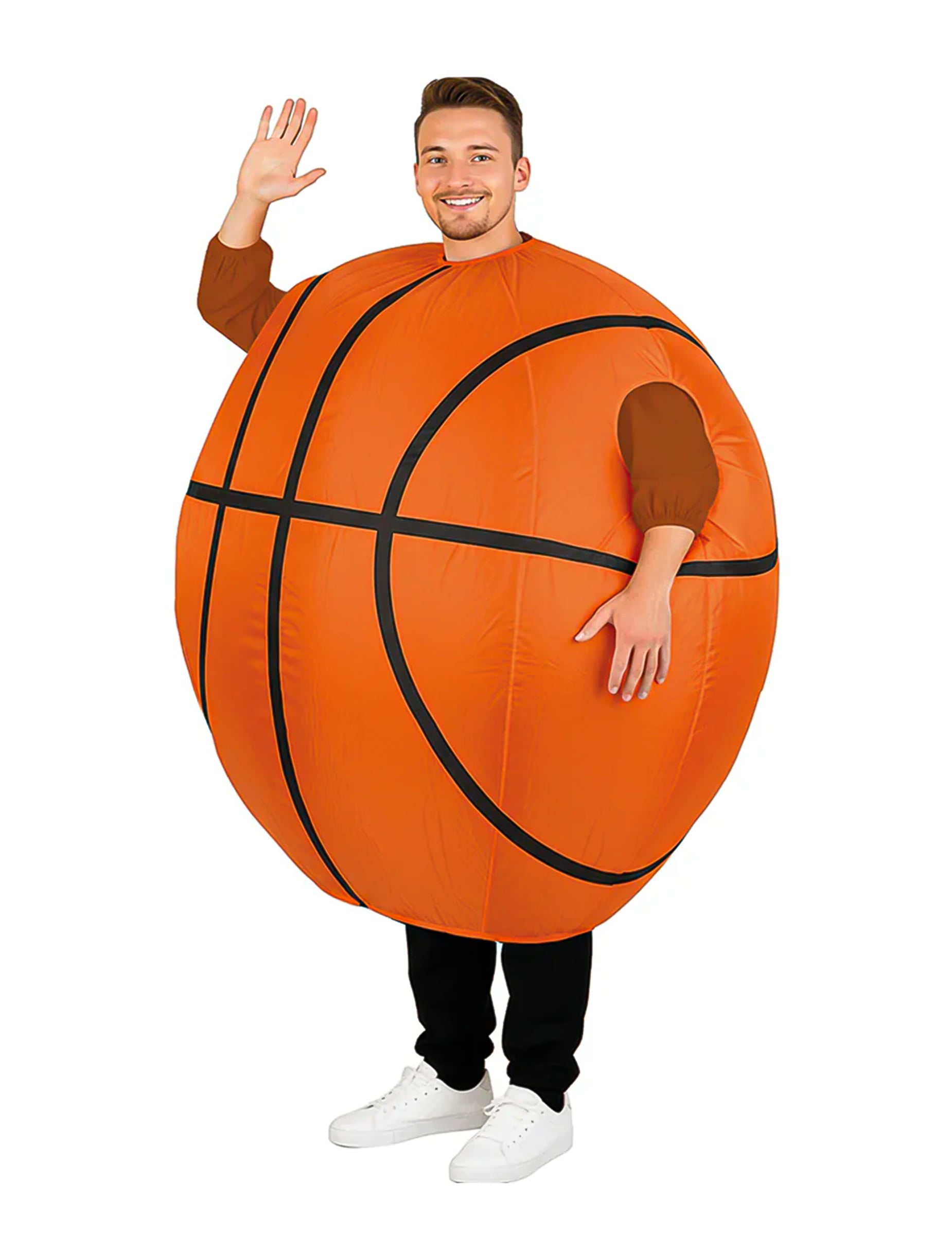 Aufblasbares Basketball-Kostüm für Erwachsene Aufblasbares Basketball-Kostüm für Erwachsene von ORIGINAL CUP