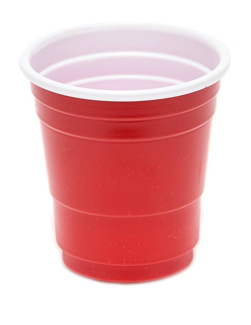 Shooters Shotgläser Partyzubehör 20 Stück rot 4 cl von ORIGINAL CUP