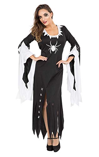 ORION COSTUMES Damen Circe Böse Hexe Schwarzer Vampir Halloween MaskenKostüm von ORION COSTUMES