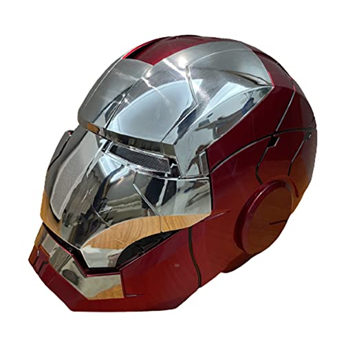 ORJAHD 1/1 MK5 Live-Action-Maske, Helm, Sprachsteuerung, manuelles Öffnen/Schließen, Fernbedienung, Cosplay, tragbares Modell, inklusive Plattform, Helm von ORJAHD