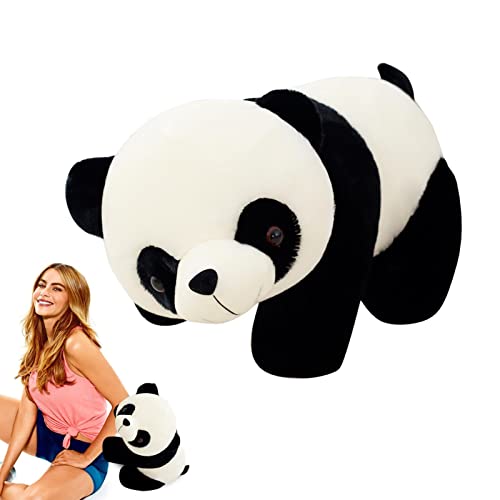 ORTUH 30CM Panda Kuscheltier Plüschtier | Weiches und seidiges Gefühl Kuscheltier Feine Verarbeitung Stoffpuppe | Panda-Plüschtier für Jungen-Mädchen-Geburtstags-Valentine-Kinder von ORTUH