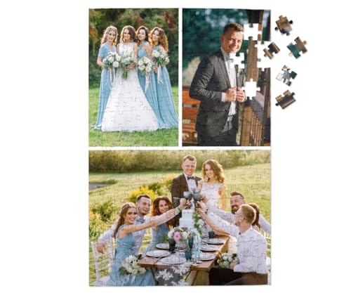 ORWO – Fotopuzzle | Puzzle mit eigenem Bild | Puzzle-Foto mit hochglänzender Oberfläche | ausbelichtet auf Echtfotopapier Made in Germany | Foto als Vorlage enthalten (Collage, A3 hoch) von ORWONet