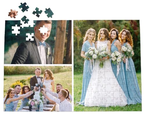 ORWO – Fotopuzzle | Puzzle mit eigenem Bild | Puzzle-Foto mit hochglänzender Oberfläche | ausbelichtet auf Echtfotopapier Made in Germany | Foto als Vorlage enthalten (Collage, A3 quer) von ORWONet