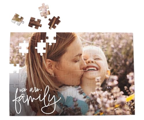 ORWO – Fotopuzzle | Puzzle mit eigenem Bild | Puzzle-Foto mit hochglänzender Oberfläche | ausbelichtet auf Echtfotopapier Made in Germany | Foto als Vorlage enthalten (Familie, A4 quer) von ORWONet