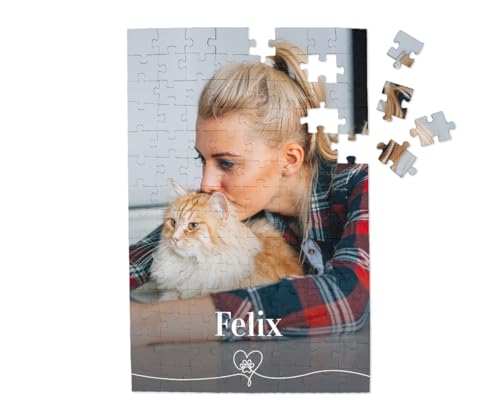 ORWO – Fotopuzzle | Puzzle mit eigenem Bild | Puzzle-Foto mit hochglänzender Oberfläche | ausbelichtet auf Echtfotopapier Made in Germany | Foto als Vorlage enthalten (Tier, A4 hoch) von ORWONet