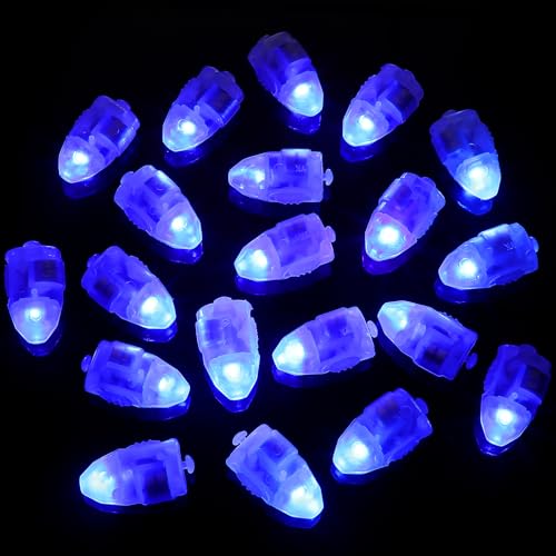 30pcs runde superbright Ballon Lichter LED Mini Party Licht für Papierlaterne Ballon Licht Party Hochzeit (blau) von OSALADI