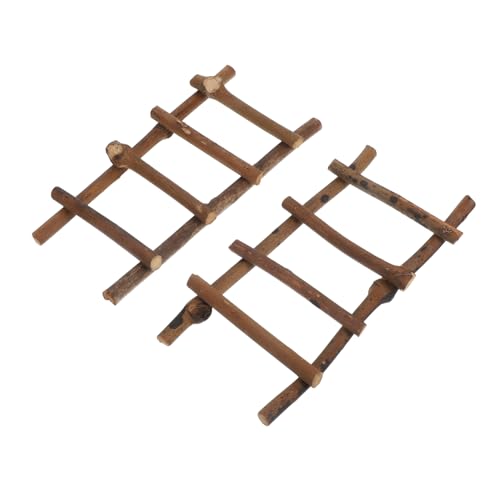 OSALADI 2 Stück Miniatur Rattan Leiter Leicht Robust für Puppenhaus Garten Deko Fotorequisiten Mikro Landschaft Zubehör Handgefertigt OSALADI 2 Stück Miniatur Rattan Leiter Leicht Robust für Puppenhaus Garten Deko Fotorequisiten Mikro Landschaft Zubehör Handgefertigt von OSALADI