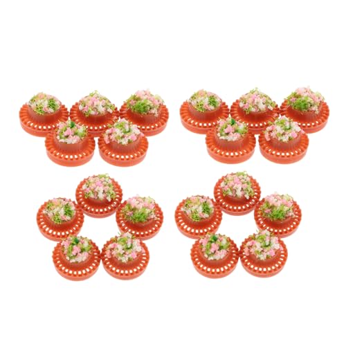 OSALADI 20 Stück Kunststoff Rund Simuliert Vielseitig für Puppenhaus-Dekoration Sandtisch-Landschaft DIY Handwerk Langlebig und Leicht zu Reinigen OSALADI 20 Stück Kunststoff Rund Simuliert Vielseitig für Puppenhaus-Dekoration Sandtisch-Landschaft DIY Handwerk Langlebig und Leicht zu Reinigen von OSALADI