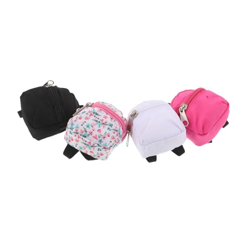 OSALADI 4stücke Miniatur-Rucksack Aus Polyester Für Puppen Mit Reißverschluss Als Zubehör Für Puppenhaus Und Rollenspiele Kleiner Schulranzen Für Puppen OSALADI 4stücke Miniatur-Rucksack Aus Polyester Für Puppen Mit Reißverschluss Als Zubehör Für Puppenhaus Und Rollenspiele Kleiner Schulranzen Für Puppen von OSALADI