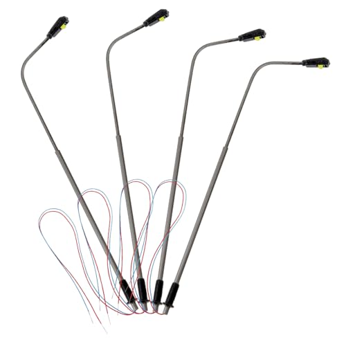 OSALADI 4 Stück Teiliges Miniatur Straßenlaternen Modell Stabile Sockel Langlebig und Dekorativ Geeignet für Puppenhaus und Sandtisch als Garten Innenraumdeko DIY Zubehör OSALADI 4 Stück Teiliges Miniatur Straßenlaternen Modell Stabile Sockel Langlebig und Dekorativ Geeignet für Puppenhaus und Sandtisch als Garten Innenraumdeko DIY Zubehör von OSALADI