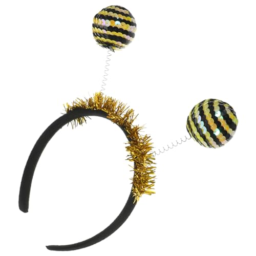 OSALADI Halloween-Stirnband Bienen-Tentakel-Stirnband Bienen-Haarbänder Boppers-Stirnband Bienenkostüm Bienen-Accessoires Für Frauen Mädchen Party von OSALADI