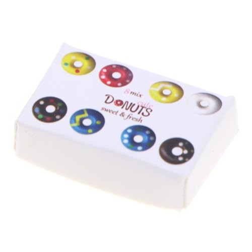 OSALADI Miniatur-küchen-backspielzeug Aus Harz Mit Kleinen Mini-Lebensmittel-Donuts Realistisches Spiellebensmittel Für Puppenhaus-Dekoration Mikro-umgebungsgestaltung Und Basteln OSALADI Miniatur-küchen-backspielzeug Aus Harz Mit Kleinen Mini-Lebensmittel-Donuts Realistisches Spiellebensmittel Für Puppenhaus-Dekoration Mikro-umgebungsgestaltung Und Basteln von OSALADI